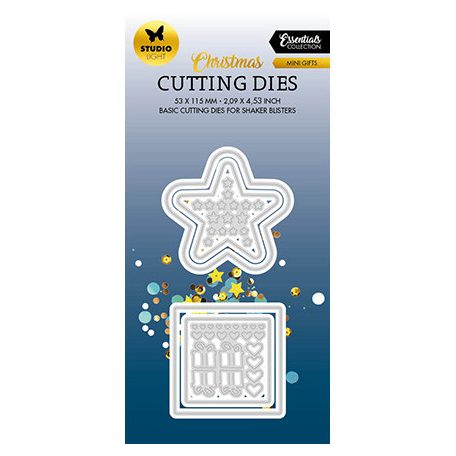 Studio Light Vágósablon - Mini gifts Essentials nr.560 - Cutting Die (1 csomag)