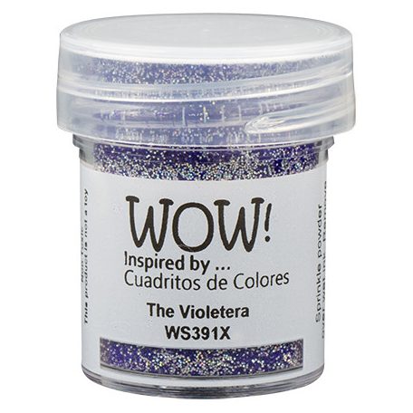 WOW! Domborítópor 15ml - The Violetera - Embossing Powder (1 db)