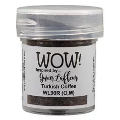   WOW! Domborítópor 15ml - Turkish Coffee - Embossing Powder (1 db)
