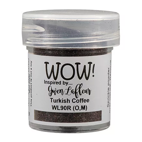 WOW! Domborítópor 15ml - Turkish Coffee - Embossing Powder (1 db)