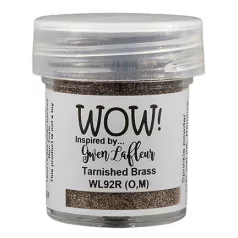   WOW! Domborítópor 15ml - Tarnished Brass - Embossing Powder (1 db)