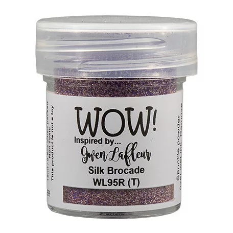 WOW! Domborítópor 15ml - Silk Brocade - Gwen Lafleur - Embossing Powder (1 db)
