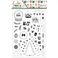   Aladine Gumibélyegző - Christmas Decorations - Foam Stamps (1 csomag)