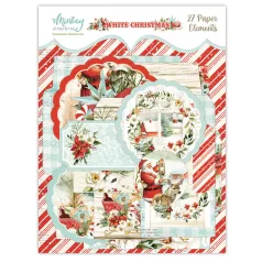   Mintay Papers Kivágat - Paper Elements - White Christmas (1 csomag)