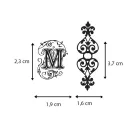 Aladine Dekor gumibélyegző - Arabesque Alphabet - Creative Foam Stamps (1 csomag)