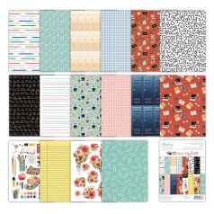   Mintay Papers Papírkészlet 6"x8" (15x20 cm) - School Days (24 lap)