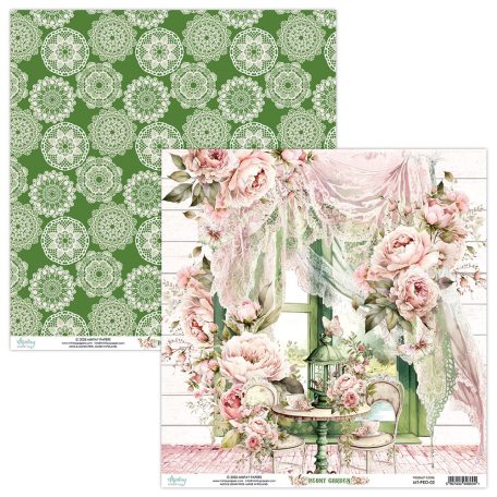 Mintay Papers Papírkészlet 12" (30 cm) - Peony Garden (12 lap)