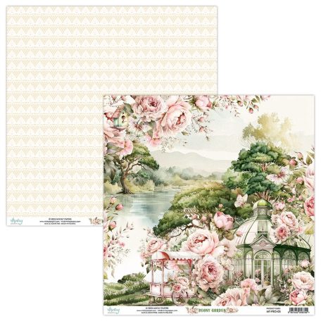 Mintay Papers Papírkészlet 12" (30 cm) - Peony Garden (12 lap)