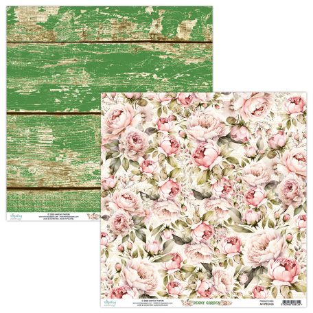 Mintay Papers Papírkészlet 12" (30 cm) - Peony Garden (12 lap)