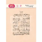 Craft & You Szilikonbélyegző - Music Notes - Clear Stamps (1 db)