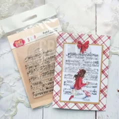   Craft & You Szilikonbélyegző - Music Notes - Clear Stamps (1 db)