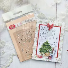 Craft & You Szilikonbélyegző - Stars - Clear Stamps (1 db)