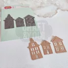 Craft & You Vágósablon - Houses - Cutting Dies (1 csomag)