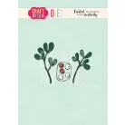 Craft & You Vágósablon - Mistletoe Twigs - Cutting Dies (1 csomag)