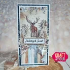 Craft & You Vágósablon - Trees - Cutting Dies (1 csomag)