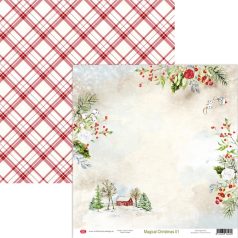   Craft & You Scrapbook papírkészlet 12" (30 cm) - Magical Christmas - Paper Set (1 csomag)