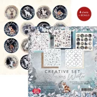   Craft & You Scrapbook kreatív készlet 12" (30 cm) - Mysterious Winter - Creative Set (1 csomag)