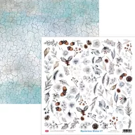   Craft & You Scrapbook kreatív készlet 12" (30 cm) - Mysterious Winter - Creative Set (1 csomag)