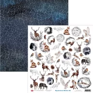   Craft & You Scrapbook kreatív készlet 12" (30 cm) - Mysterious Winter - Creative Set (1 csomag)