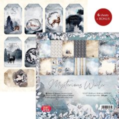   Craft & You Scrapbook papírkészlet 12" (30 cm) - Mysterious Winter - Paper Set (1 csomag)