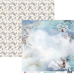   Craft & You Scrapbook papírkészlet 6" (15 cm) - Mysterious Winter - Paper Set (1 csomag)