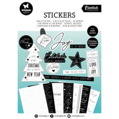   Studio Light Matrica készlet - Christmas & Everyday Essentials nr.12 - Sticker Pads (20 ív)