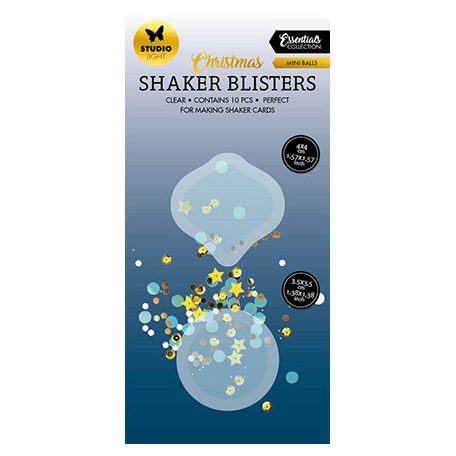 Studio Light Rázóablak - Mini balls Essentials nr.18 - Shaker Blister (20 db)