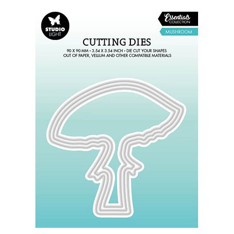 Studio Light Vágósablon - Mushroom Essentials nr.575 - Cutting Die (1 csomag)