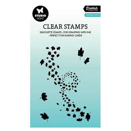 Studio Light Szilikonbélyegző - Autumn wind Essentials nr.492 - Clear Stamps (1 csomag)
