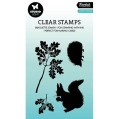   Studio Light Szilikonbélyegző - Forest animals Essentials nr.496 - Clear Stamps (1 csomag)
