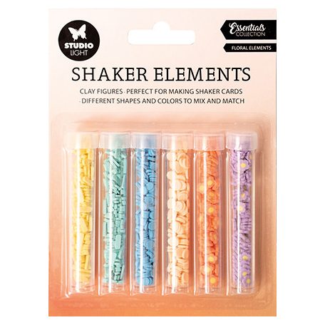 Studio Light Díszítőelem rázóablakhoz - Floral elements Essentials nr.11 - Shaker elements (1 csomag)