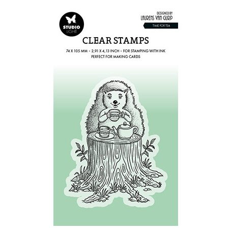 Studio Light Szilikonbélyegző - Time for tea By Laurens nr.533 - Clear Stamps (1 csomag)