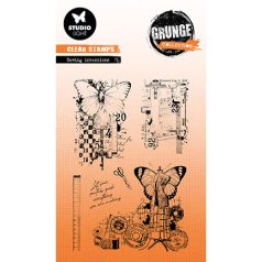   Studio Light Szilikonbélyegző - Sewing inventions Grunge Collection nr.516 - Clear Stamps (1 csomag)