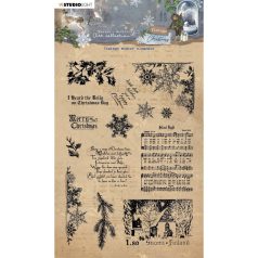   Studio Light Szilikonbélyegző - Vintage winter elements Vintage Christmas nr.546 - Clear Stamps (1 csomag)