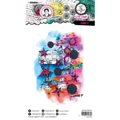   Szilikonbélyegző, Stamp-it Signature Collection nr.504 Art by Marlene/ ABM Clear Stamp (1 csomag)