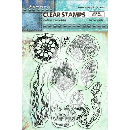 Stamperia Szilikonbélyegző - Songs of the Sea - Corals - Clear Stamps (1 csomag)