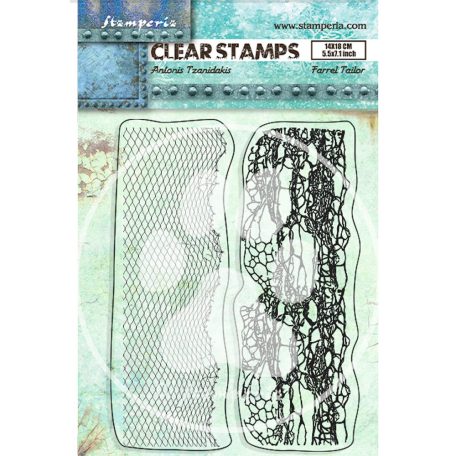 Stamperia Szilikonbélyegző - Songs of the Sea - Double Border - Clear Stamps (1 csomag)