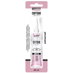   Pentart Kontúrozó festék gyöngyház 20 ml - málna - Contour Liner (1 db)