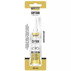   Pentart Kontúrozó festék 20 ml - csillogó arany - Contour Liner (1 db)