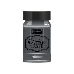   Pentart Deluxe paszta 100 ml - platina -  - Deluxe Paste (1 db)