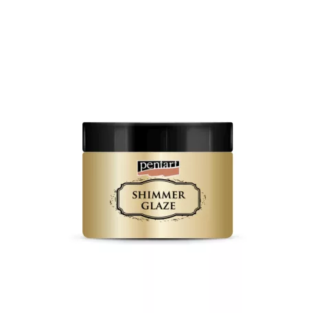 Pentart Csillogó máz 150 ml - Arany - Gold - Shimmer Glaze (1 db)