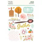 Simple Stories Matrica  - Rub-Ons - What's Cookin' ? (2 ív)