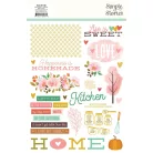 Simple Stories Matrica  - Rub-Ons - What's Cookin' ? (2 ív)