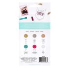 We R Makers Csillámpor készlet  - Metallic Glitter - Glue Quill (6 db)