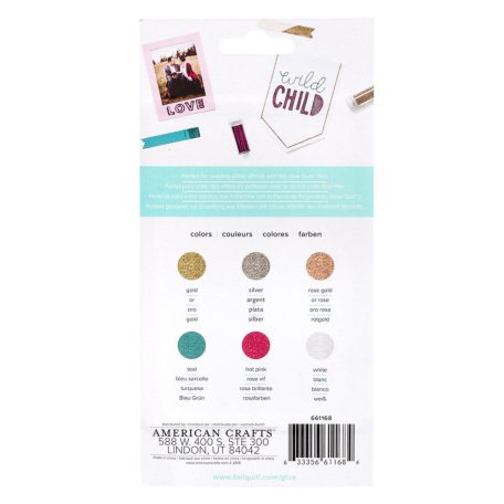 We R Makers Csillámpor készlet  - Metallic Glitter - Glue Quill (6 db)