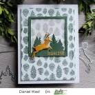 Picket Fence Studios Vágósablon - More Deer Family - Dies (1 csomag)