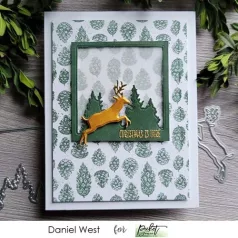   Picket Fence Studios Vágósablon - More Deer Family - Dies (1 csomag)