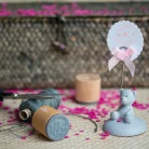 Colop Gumibélyegző  - A baby is born! - Woodies Rubber Stamp (1 db)