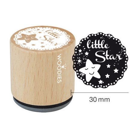 Colop Gumibélyegző  - Little Star - Woodies Rubber Stamp (1 db)