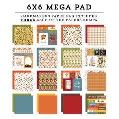   Carta Bella Papírkészlet 6" (15 cm) - Paper Pack - Fall Fun (48 lap)